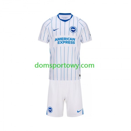 Koszulka Brighton Hove Albion Dziecięcy Wyjazdowe Koszulki Piłkarskie 2026-2027 Krótki Rękaw